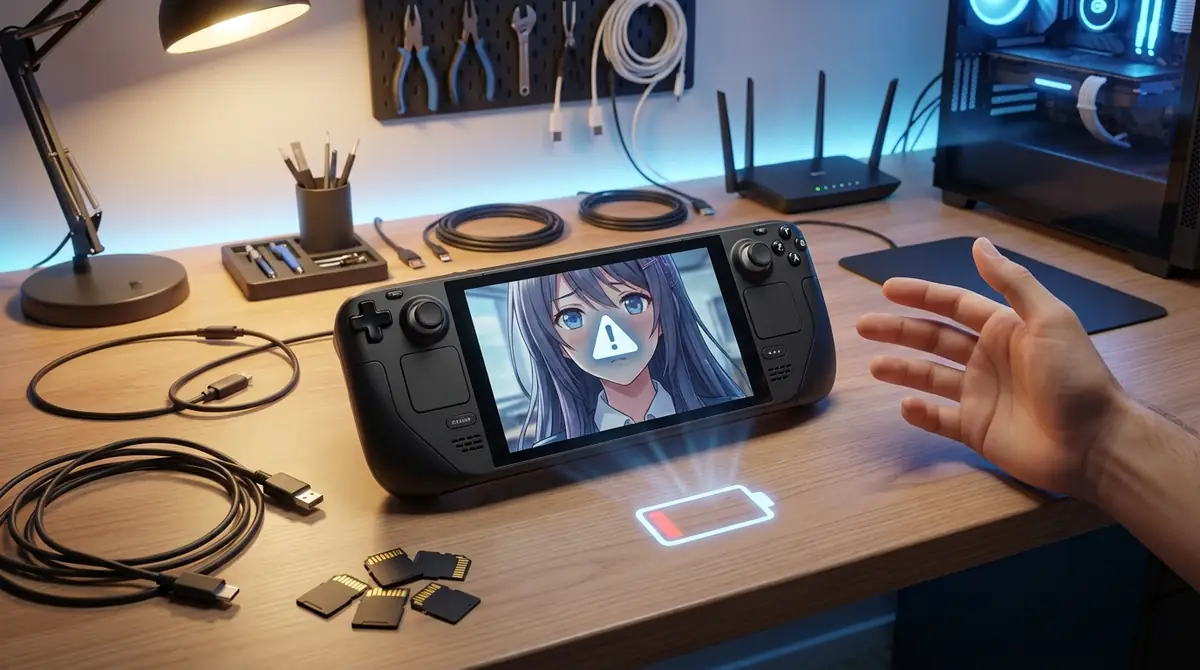 Steam Deckギャルゲーのよくあるトラブルと解決法