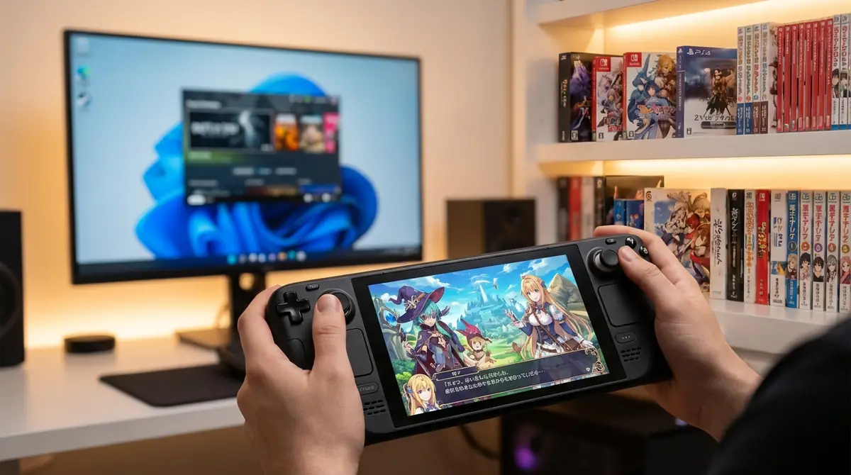 非Steamゲーム（DMM/FANZA作品）をSteam Deckで遊ぶ方法