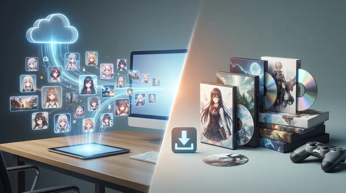 ギャルゲーサブスクとは？買い切りとの違いを解説